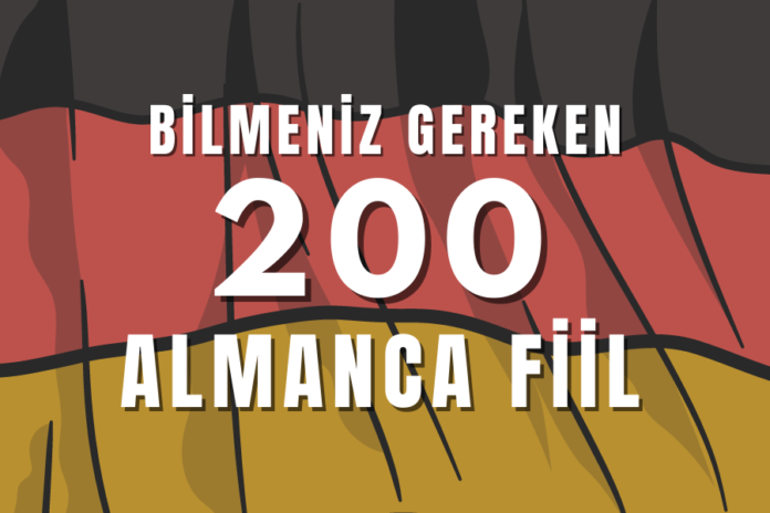 Almanca’da En Çok Kullanılan Fiiller