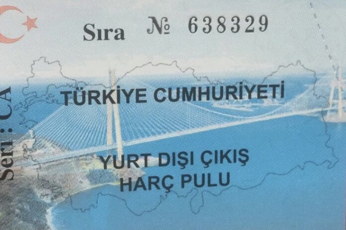 Yurtdışı çıkış harç pulu 2022 ne kadar?