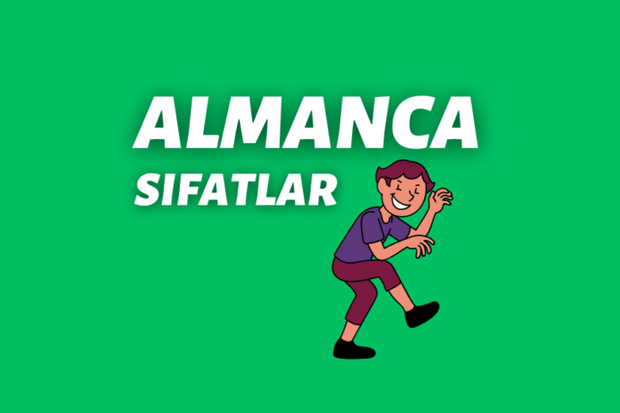 almanca sıfatlar