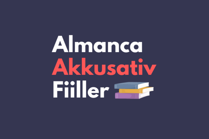 almanca akkusativ